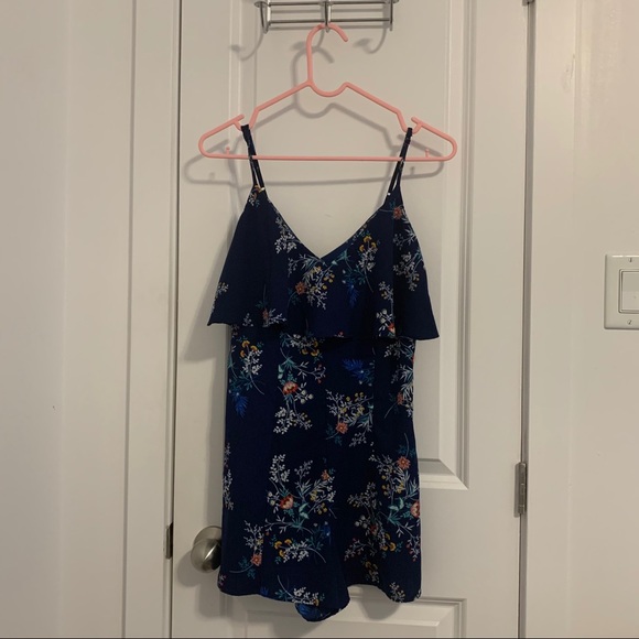 Forever 21 Summer Flower Cute Romper - Picture 3 of 5